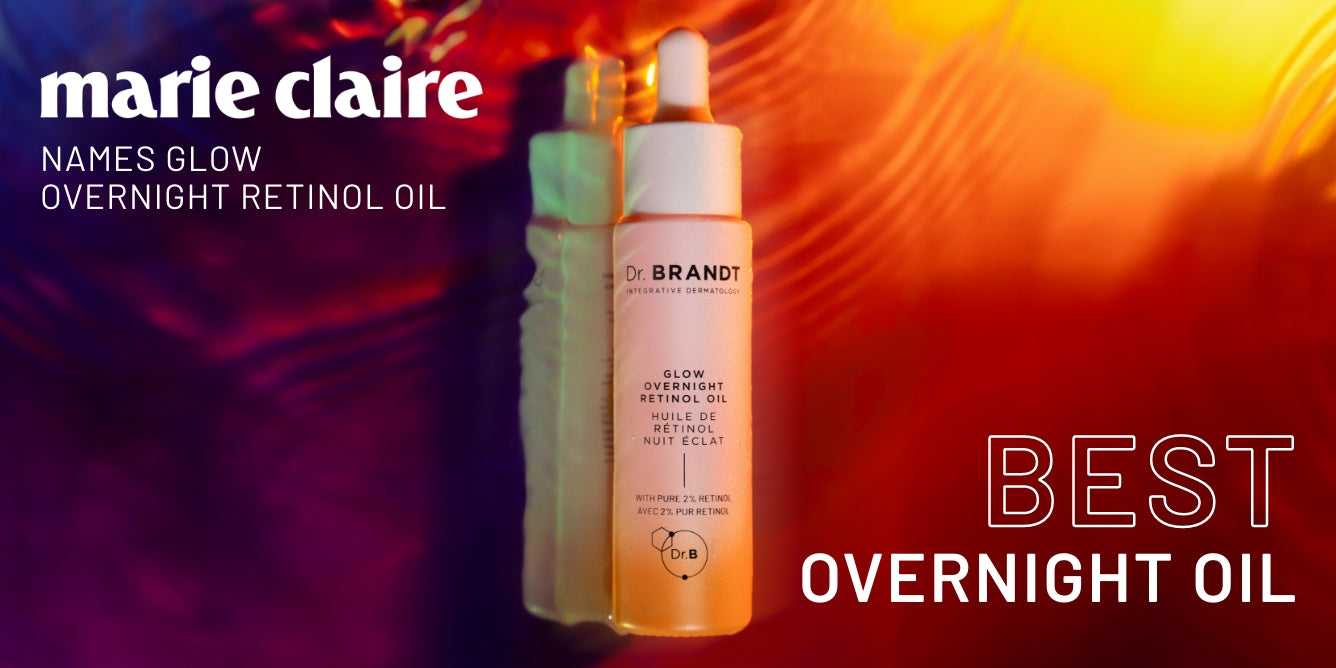 Marie Claire Names Glow Overnight Retinol Oil "Best Overnight Oil"